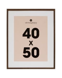 Photo frame,Manu, MDF, dark brown, 41.8x1.8xH51.8 cm