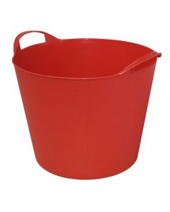 Çantë multifunksionale, 15 lt, plastik, kuqe, Ø32.6 xH24 cm