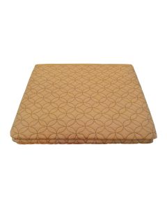 Mbulesë krevati, dopjo, CUBA, pambuk dhe poliestër, portokalli, 250x260 cm