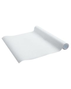 Anti slip, polyvinyl, white, 90x32 cm