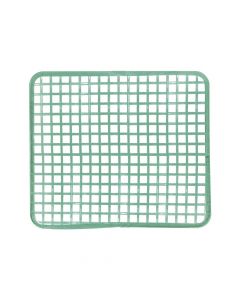 Anti-slip sink mat, ELIPLAST, plastic, green, 36x31 cm