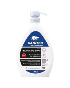 Sapun i lëngshshëm, "Sanitec", industrial për duart, 1000 ml, 1 copë