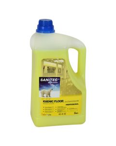 Detergjent pastrimi për dysheme, "Sanitec", Igienic Floor, 5 kg, e verdhë, 1 copë