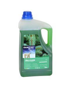 Detergjent pastrimi, "Sanitec", për dyshemeje dhe aromatizues, 5000 ml, pishe, 1 copë