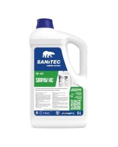 Cleaning detergent, "Sanitec", for floor, 5000 ml, white, fragrance,1 piece