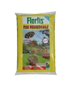 Humus, Flortis, universal, thes/10 l, substrat me cilësi të lartë me perlit për lule dhe bimë