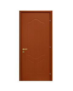 Honeycomb door, left opening, 80x205cm, walle size 15-18cm, color cherry