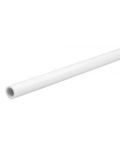The white 1m PVC pipe 10x1.5mm