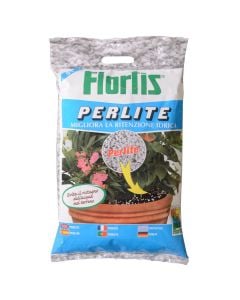 Perlite, Flortis, sack /5 l, mixed with soil and improves water retention capacity