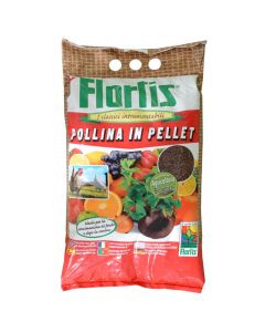 Fertilizer, Flortis, sack/4 kg, mineral organic, can be used in all cultures
