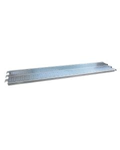Galvanized board for scaffolding, 50x250 cm