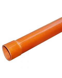 PVC discharge pipe Ø63x3 m, thick
