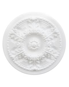 Rosette, Bovelacci, class 1 polystyrene,  Ø33 cm, white