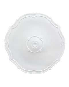 Rozetë, Bovelacci, polistiren klasi 1,  Ø48 cm, e bardhë