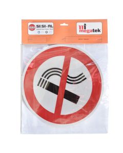 Construction signs, no smoking, ᴓ20 cm