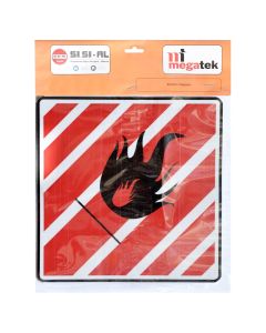 Construction signs, plumbing care (used for trucks transporting plaster materials), A20