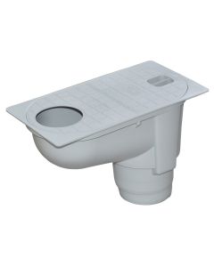 Pluvial, Dakota, polypropylene, 23.5x12.5x22 cm, input Ø80-125mm, output Ø80-100-110mm