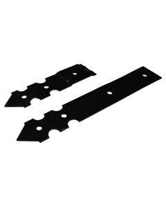 Timber angle joint connector, 315 mm, Black