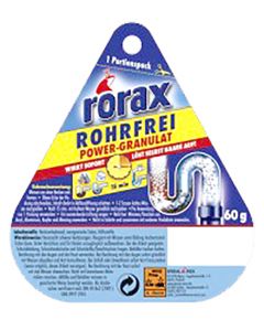 Detergjent pstrimi "Rorax" , zhbllokues lavamani , 60 gr, 1 copë