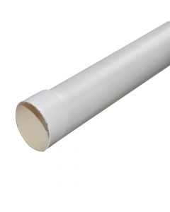 PVC discharge pipe Ø75x3m white