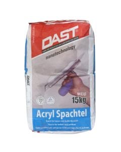 Acryl Spachtel 15kg ,Plaster stucco produced based on nanotechnology, to realize smoothfinishes in outdoor and indoor environments.