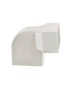 Brryl kryq, PVC, 100x60mmx90°, i bardhë
