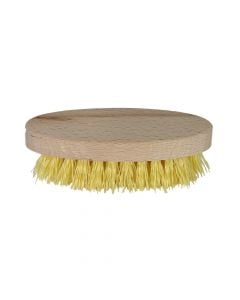Furçë pastrimi "Tampica", fibra sintetike, ovale,dru, bezhë, 16 cm