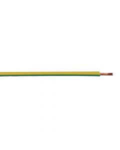 Kabëll elektrik fleksibël, 1x4 mm², (jeshil- i verdhë) rezistent ndaj zjarrit