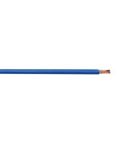 Kabëll elektrik fleksibël, 1x6 mm², (blu), rezistent ndaj zjarrit