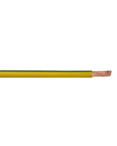 Kabëll elektrik fleksibël, 1x35 mm², (jeshil- i verdhë), rezistent ndaj zjarrit
