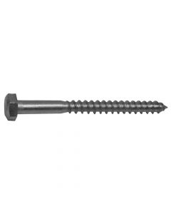 Wood screws hexagonal head, 8x80 DIN571, ZINC