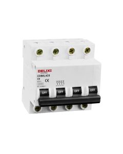 Mini Circuit Breaker 3kA 4P-6A