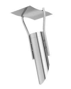 stainless steel body, size:L:200*W:105*H:360mm, 230V, Max 35W, GU10 bulb included. IP44