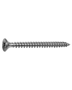 Self tapping screws DIN7982 flat head phillips 6.3x75mm, ZINC