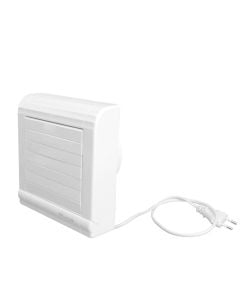 Wall Exhaust fan 320m³/h, fan weel F100mm, 230V - 50Hz