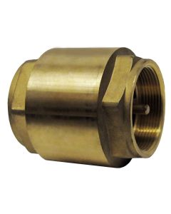 Brass check valve,Brass body,Brass Core 1-1/4"