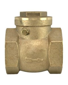 BRASS SWING CHECK VALVE 1-1/4"