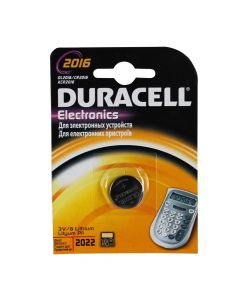 Bateri DURACEL CR2016