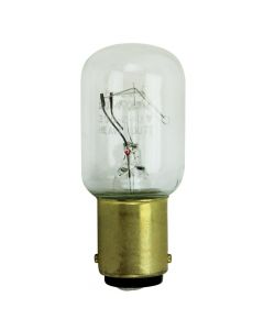 Candescent lamp 20W B15d 230V T22x51 clear