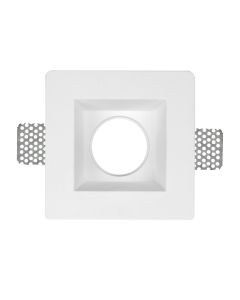 Ndriçues spot inkaso Gipsi, GU10, 1x50W, 12x12x5.5 cm