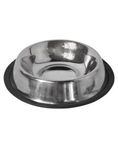 Bowl for dogs and cats, 0.25 L, 25 cm, with rubber feet