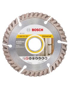 Disk diamanti, Bosch, 115x2x22.23 mm, universal