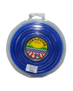 Line for grass trimmer, Maniver Terminator, 2.4 mm x 93 m, circular, blue