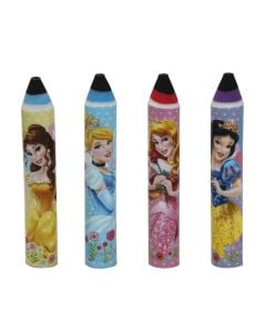 Gomë në formë lapsi për fëmijë, Disney Princess, gomë, 9x1.5 cm, mikse, 1 copë