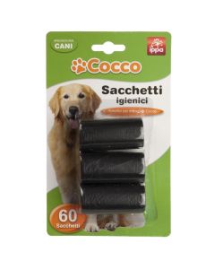 Qese higjenike njeperdorimshe per qen, Cocco, 3x20 copë