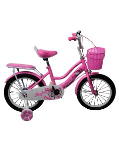 Bicycle, 16", for girls, pink