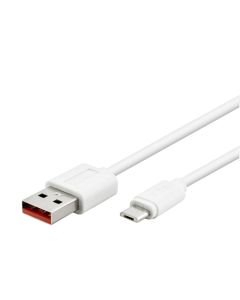 Charging cable, Auris, USB - Micro USB, 2.2A, 200 cm, white