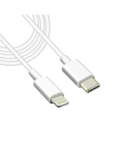 Charging cable, PZX, Type C - Lightning, 20W, 100 cm, white