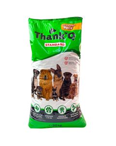 Dog food, ThankQ, 20 kg, with beef