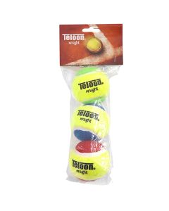 Tennis ball, Teloon Knight, 3 pieces, blister